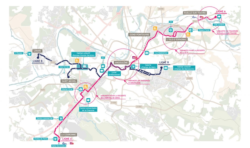Le tracé de référence Le tracé de référence